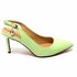 Туфли летние зеленые женские 